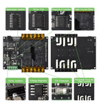 Waveshare Industrial Modbus RTU 4-ch Relay Module with RS485 Interface, 30A High Current, Onboard LED Indicators