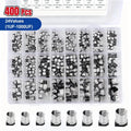 145PCS/400PCS capacitor kit Aluminum Electrolytic SMD  condensadores electrolíticos 1uF~1000uF 6.3V-50V 10/24Value with box kit