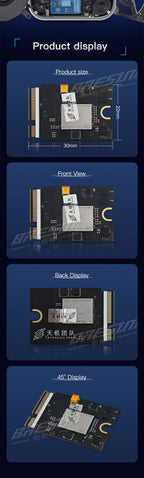 Mac MINI M4 128G upgrade hard drive 1T/2T storage space expansion New 1TB SDisk NAND MINI M4 DIY SSD kit storage upgrade