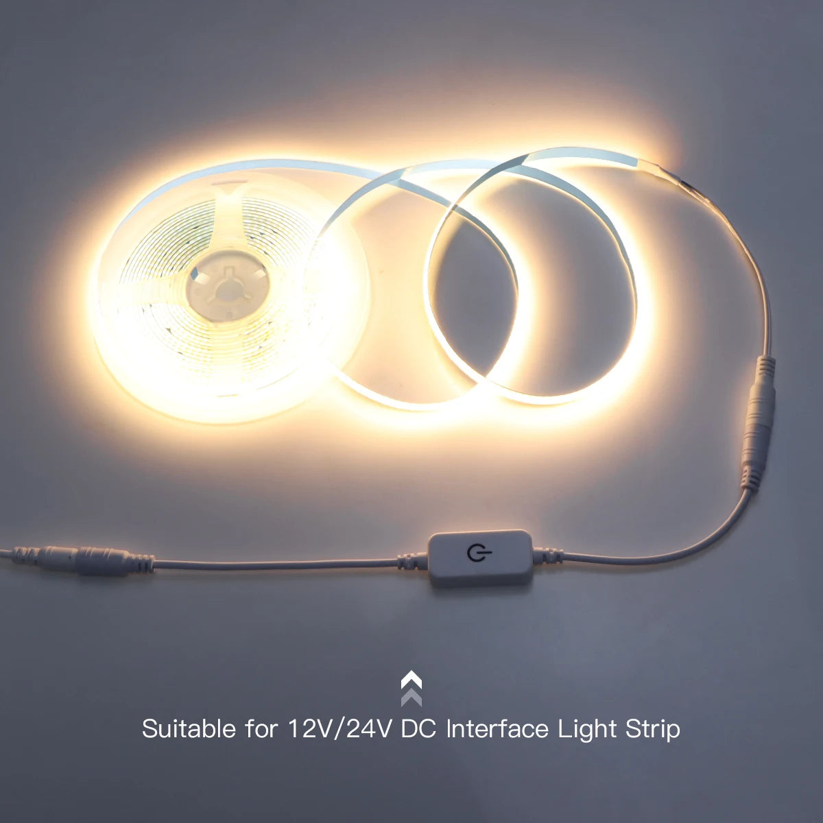 DC 12V-24V 4A Touch Sensor Light Dimmer Switch Controller Brightness Stepless Dimmable Touch Dimmer For LED Strip Light