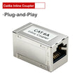 ProPatch Shielded RJ45 Cat7 Cat6/CAT6A Coupler RJ45 Coupler, Female to Female Ethernet Extender Adapter Inline Ethernet Coupler