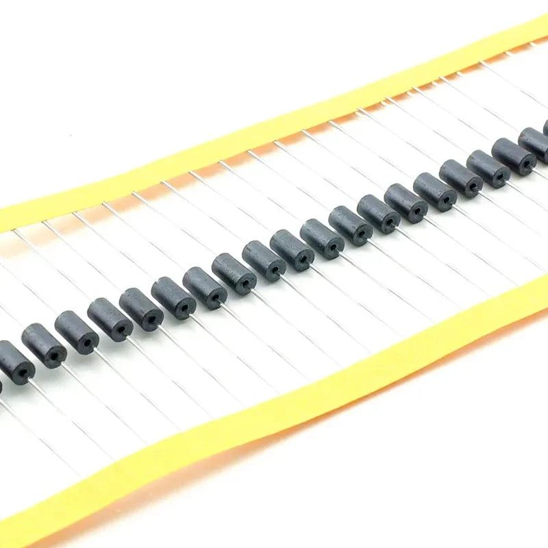 50PCS/LOT Inductor beads 3.5*8*0.8 3.5*9*0.8 AXIAL FERRITE Beads 3.5x8x0.8 3.5x9x0.8/3.5*6*0.8mm Inductance