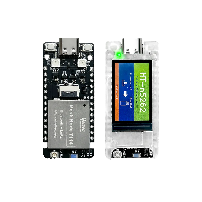 Meshtastic Tracker Nordic NRF52840 SX1262 LoRaWAN Arduino Positioning Devboard Low Power TFT Display BLE WiFi Heltec T114 V2.0
