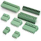 PCB Screw Terminal Block Connector 2.54mm 3.5mm 3.81mm 5.08mm 2-16Pin Male Female Socket Pin Header Wire 15EDG KF2EDG