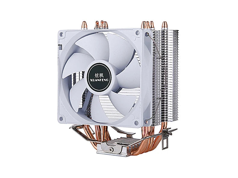 XUANFENG 2/4/6 Heat Pipe Cooler CPU Fan 90mm Air-Cooled Processor Compatible LGA2011-3 X79 X99 E5 2066 115x 1200 1700 I5 AM4 AM5