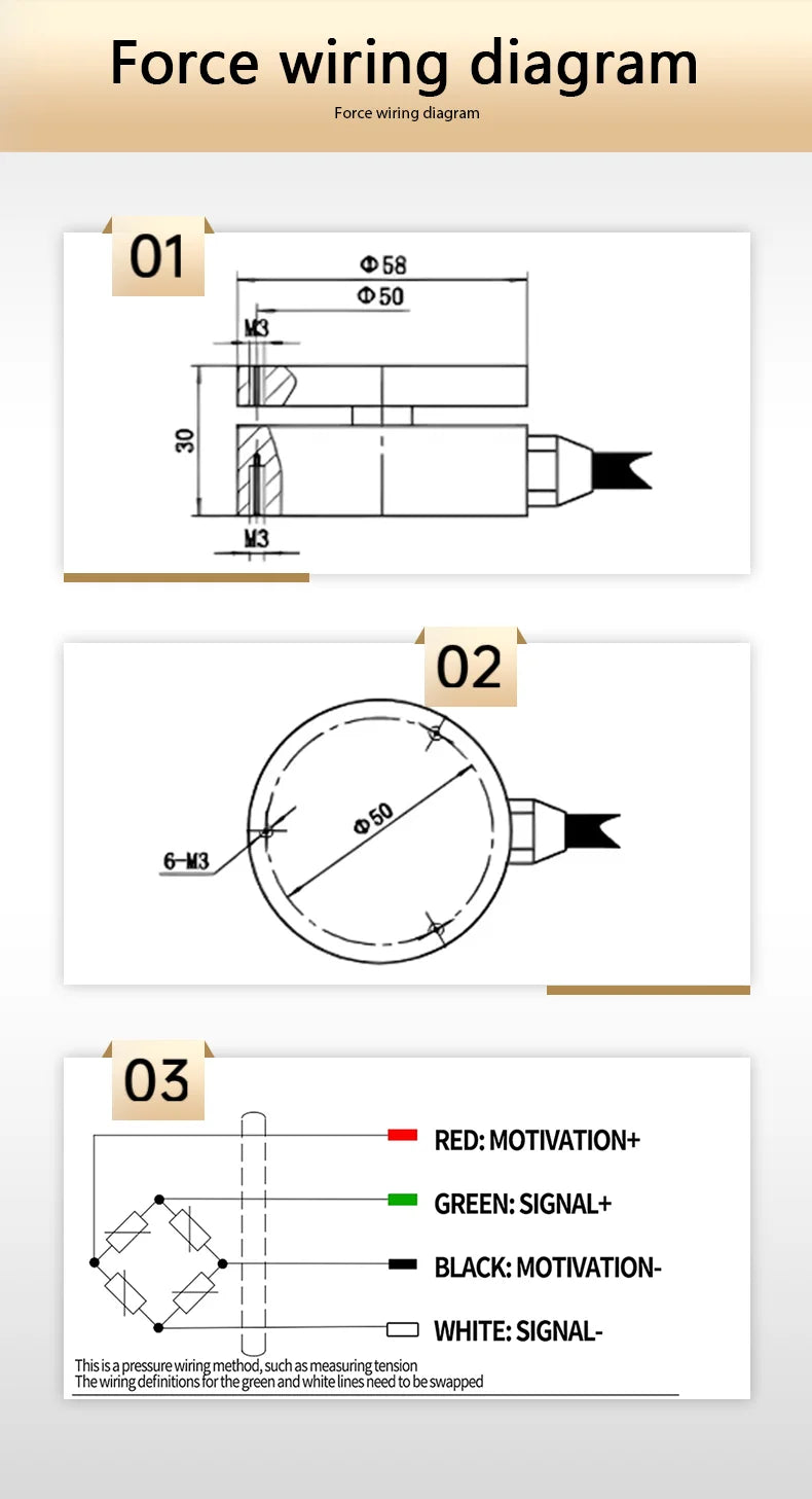 25mm/58mm Mini Compression Load Cell Sensor, 10kg-5t Optional,mV/V Output with Digital Force Display Indicator Meter 220V Supply
