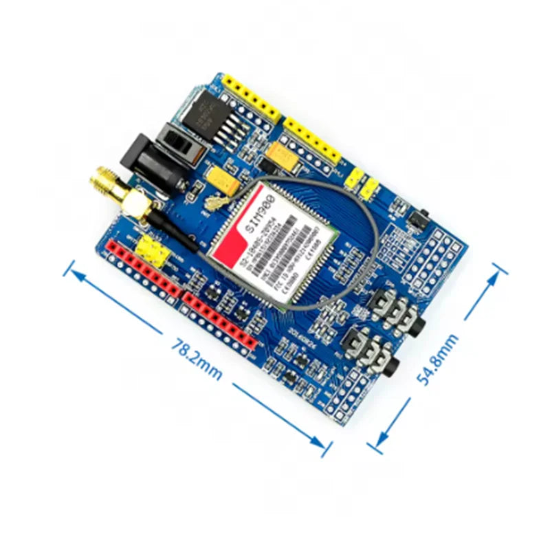 SIM900 GPRS/GSM Shield Development Board Quad-Band Module For Arduino Compatible