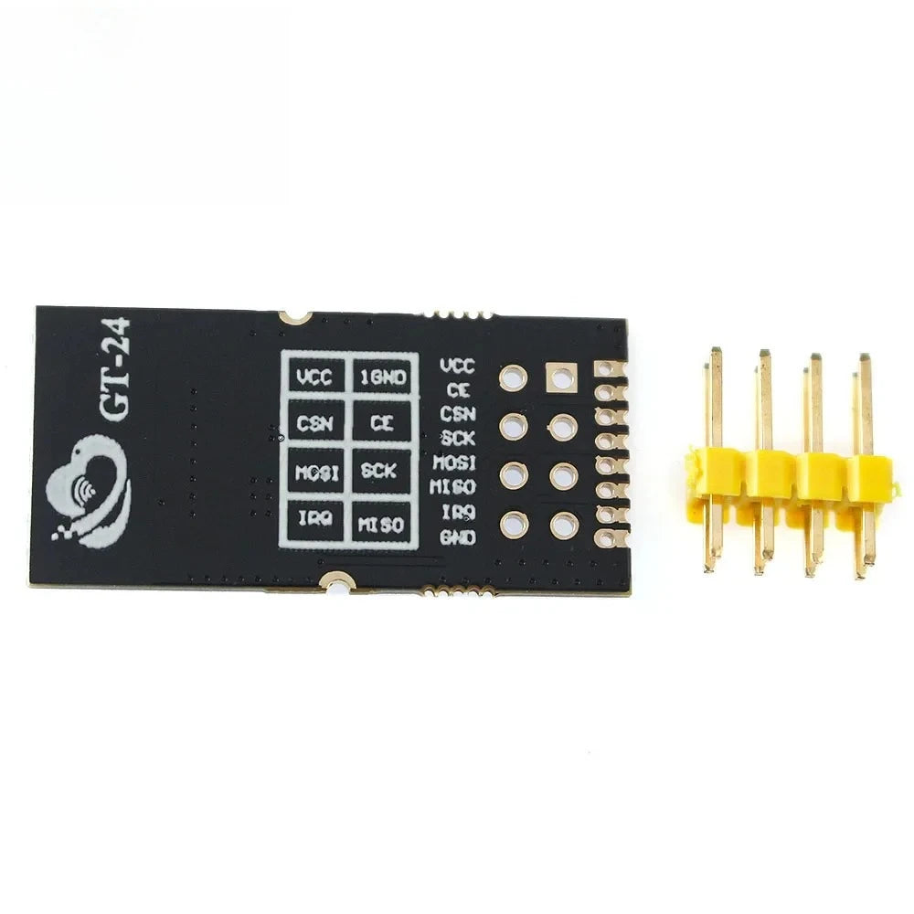 SMD/DIP GT-24 Wireless Module 2.4G NRF24L01+PA+LNA Industrial Grade Digital Transmission Wireless Module 1100 Meters For Arduino