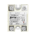 JOTTA SSR -10AA  25AA 40AA  AC Control AC SSR White Shell Single Phase Solid State Relay With Plastic Cover