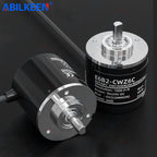 ABILKEEN E6B2 Series 40MM Incremental Rotary Encoder with 6MM Solid Shaft 100~5000 PPR Pluse Magnetoelectric Rotary Encoder