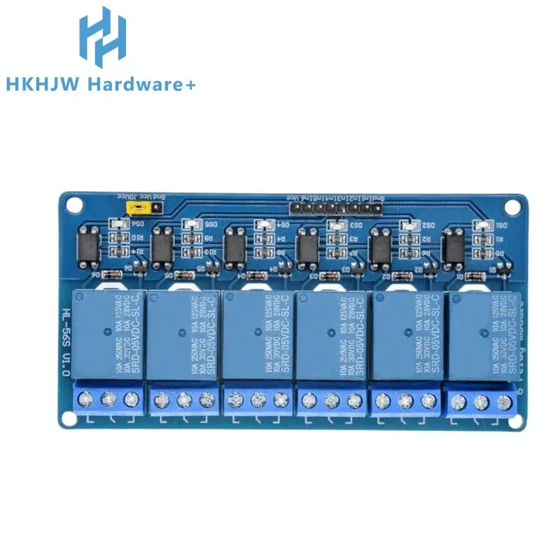 5v 1 2 4 6 8 way relay module for arduino 1 2 4 6 8 channel relay module with optocoupler Relay Output In stock