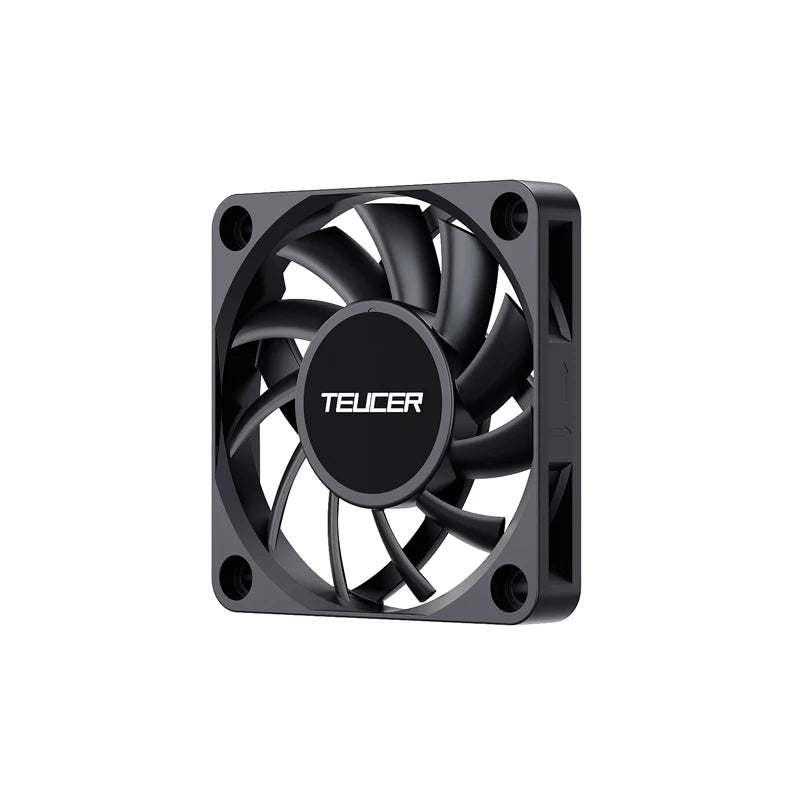 TEUCER UT-60 Slim 60mm PC Case Fan 3500RPM High Airflow CPU Cooler 6/7CM Ultra-thin Cooling Fan
