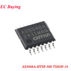 10Pcs/1pc AS5600 AS5047P AS5048A AS5040 AS5045 AS5045B AS5145B AS5047D MT9101ET Magnetic Rotary Position Sensor Encoder IC Chip