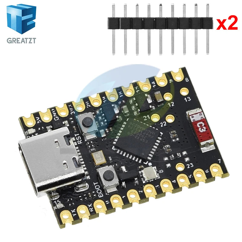 GREATZT ESP32-C6 SuperMini Development Board Microcontroller Programming Learning Controller Core Board