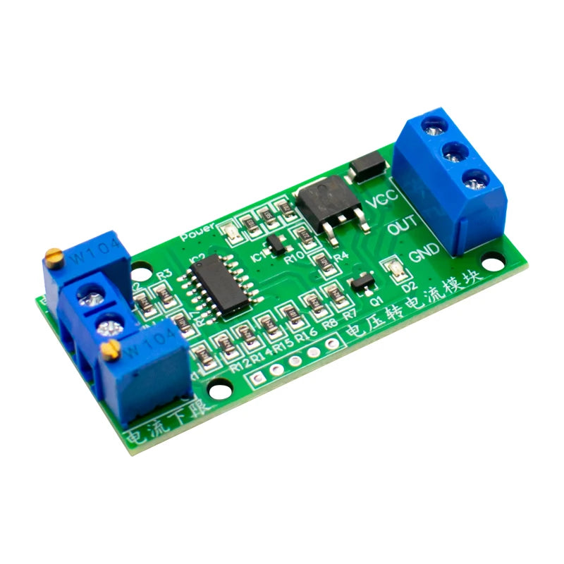 WAVGAT Linear Conversion Voltage to Current Transmitter Signal Module 0-5V to 4-20mA