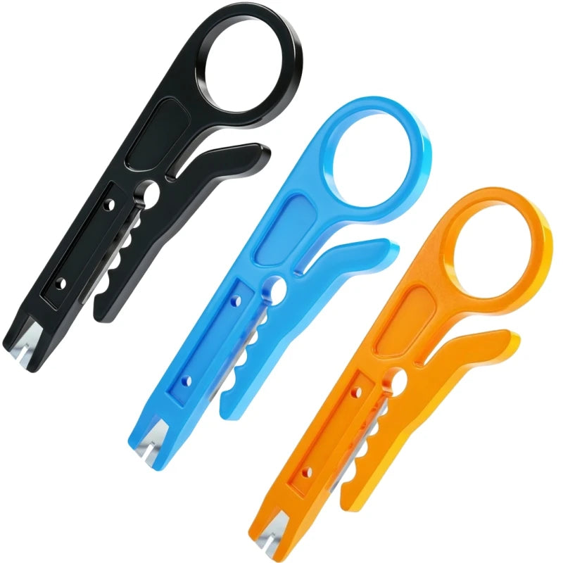 Network Wire Stripper Mini Cable Stripper Tools for RJ45 CAT5 CAT6 Data Lines Wire Knife Crimper Pliers Electricians Hand Tools