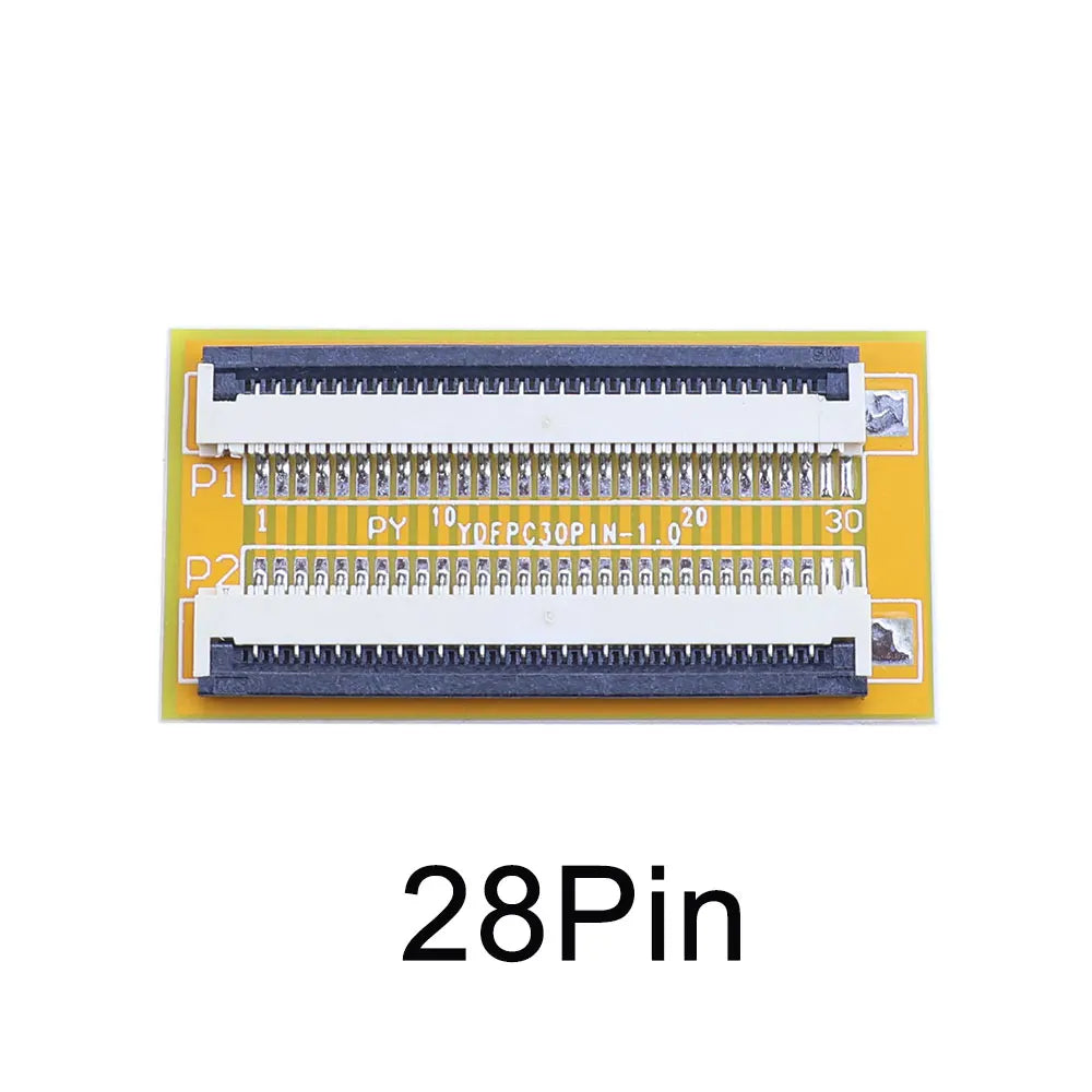 1/2PCS 0.5mm Pitch FFC FPC Flexible Flat Cable Lengthen Extension Board Adapter Board 4 5 6 8 10 12 15 16 20 24 26 28 30 32 34 4