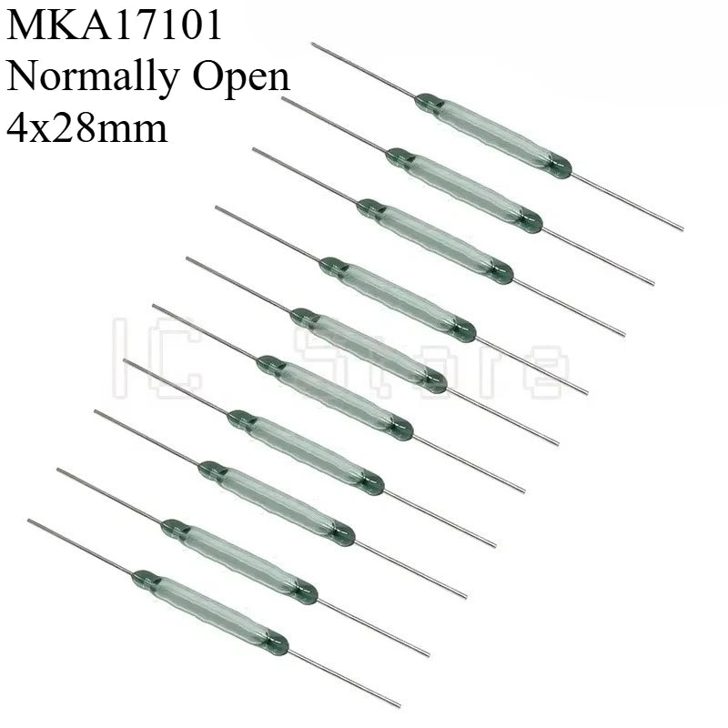 50PCS Magnetic Reed Switch Sensor GPS-11 GPS-14A GPS-14B MKA07101 MKA10110 MKA17101 Normally Open Normally Closed NO NC