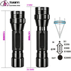 IR850nm&940nm Latest Infrared LED Zoom High Bright Night Vision Infrared Fill Light Tactical Hunting Zoom Flashlight IR Lighting