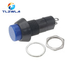 PBS-11A 12mm self-locking Plastic Push Button Switch Latching Switchs 1A 250V AC 2PIN PBS-11B
