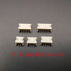 10Pcs JST XH 2.54/PH 2.0/ZH 1.5/1.25mm / SH 1.0mm Pitch Male Plug Pin Header Socket Horizontal/Vertical SMD Connector 2/3/4/5/6P