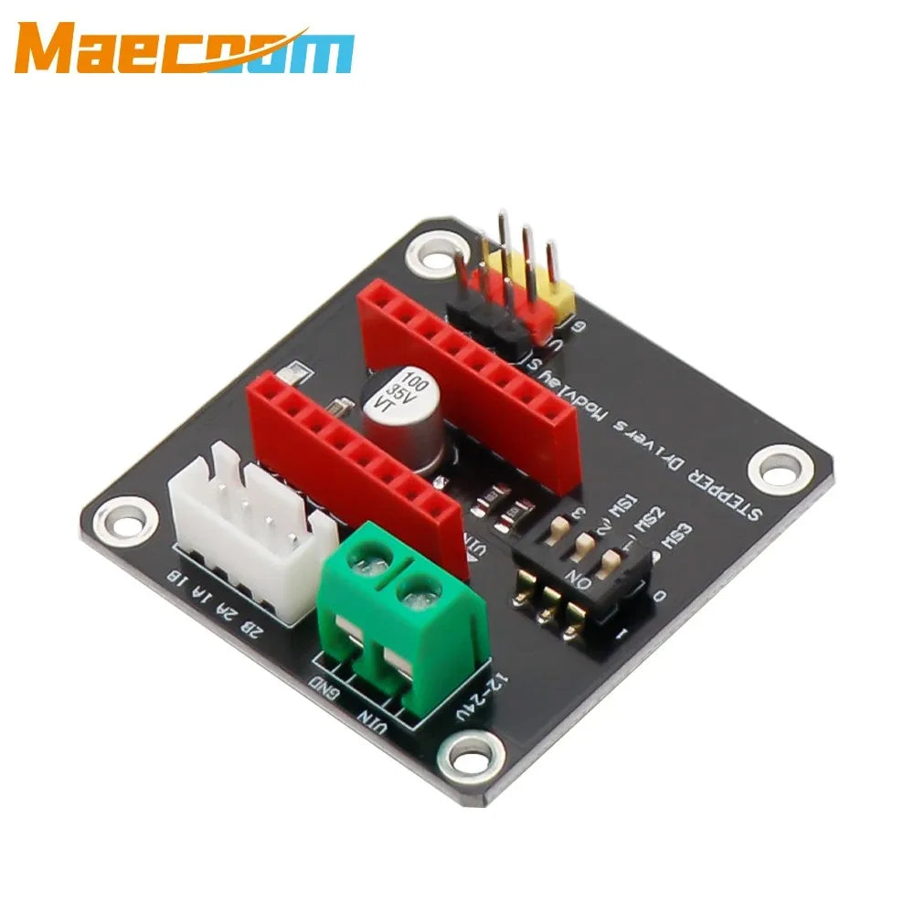 42 Stepper Motor Driver Expansion Board DRV8825 A4988 3D Printer Control Shield Module for Arduino UNO R3 Ramps1.4 DIY Kit