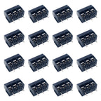10/50PCS PCB Terminal Block Connector Pitch 5.0mm KF301 Straight Pin 2P 3P Screw PCB Terminal Blocks Connector Assortment Kit