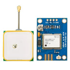 NEO-M8N-0-10 M9N NEO-6M GY-GPSV3-NEO GY-GPSV3 NEO-M8N NEOM8N NEO-M8N-0 GNSS GPS Module with Ceramic Active Antenna GYGPSV3-M8N