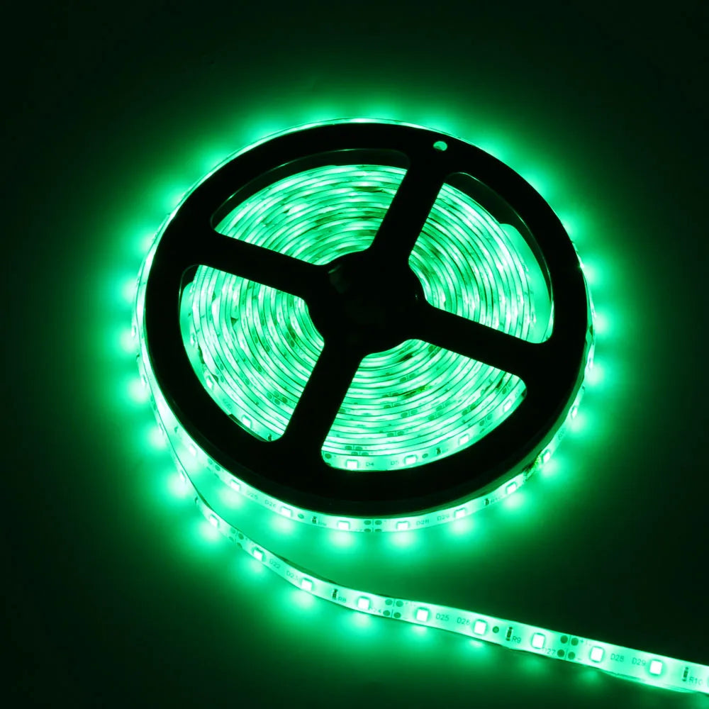 5m Waterproof 300LED 3528 2835 LED strip, 12V Flexible Lght 60 Or 120 Led/m LED Tape, RGB/White/Warm White/Blue/GreenRed/Yellow