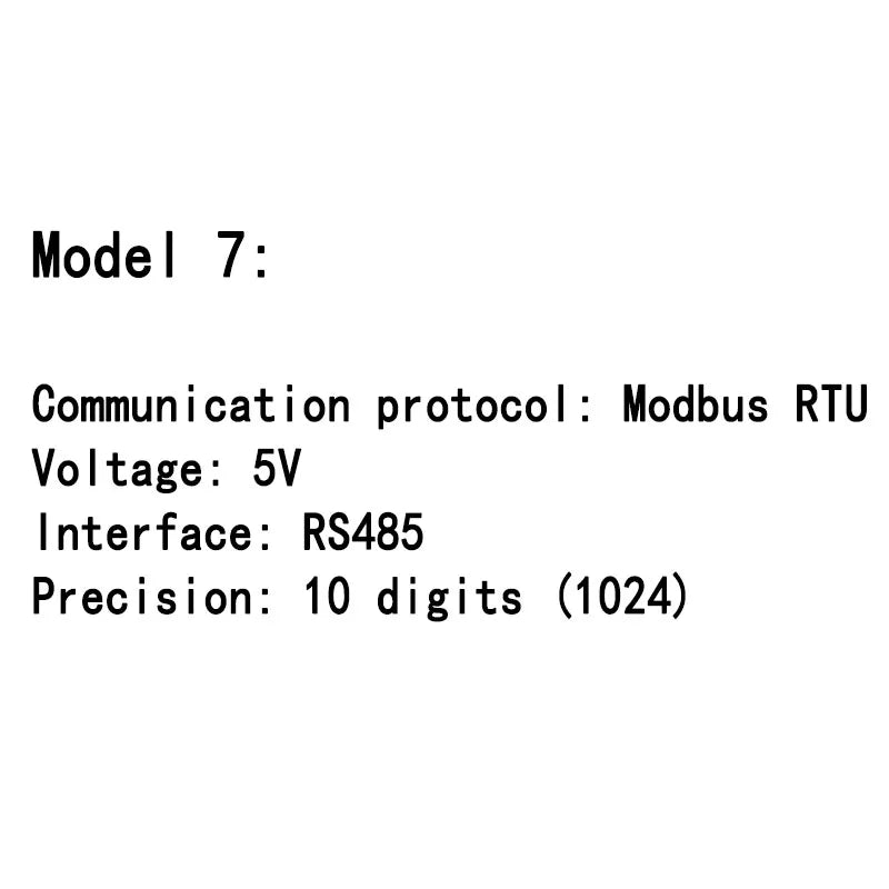 RS485 Absolute Encoder Single-turn Speed Measurement Modbus Protocol Can Be Directly Connected To PLC Microcontroller