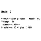 RS485 Absolute Encoder Single-turn Speed Measurement Modbus Protocol Can Be Directly Connected To PLC Microcontroller