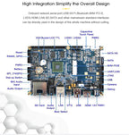 VivaCTPrime Imx6 ARM CPU Board Embedded Development Kit Linux Board Single Board Computer 2GB/4GB RAM