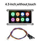 ESP32-S3 N4RE 4.3-inch/5-inch WIFI Bluetooth development board with IPS HD capacitive touch screen LCD display module