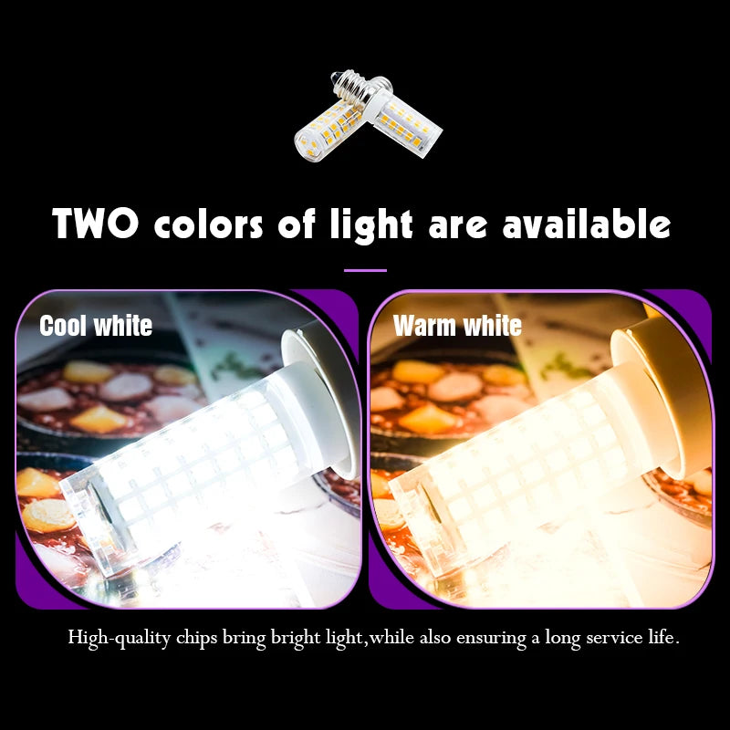 1-10pcs E14 LED Bulb Lamp 3W 5W 9W AC 220V-240V Mini Corn Bulb Light 2835SMD 360 Beam Angle Replace Halogen Chandelier Lights