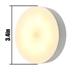 Motion Sensor Led Light Usb Charging Square Lamp for Bedroom Kitchen Stair Hallway Wardrobe Cupboard Lighting