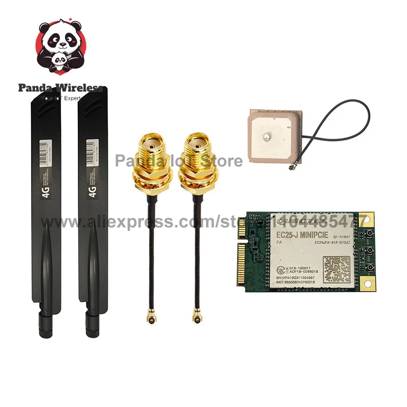 Quectel Mini PCIE Wireless Module EC25 Series Cat 4 Module LTE EC25-J With GNSS 100% New Original High-Speed IoT Connectivity