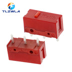 Kailh Red Micro Switch 60M Life Gaming Mouse Micro Switch 3 Pin Red Dot Used On Computer Mice Left Right Button GM4.0