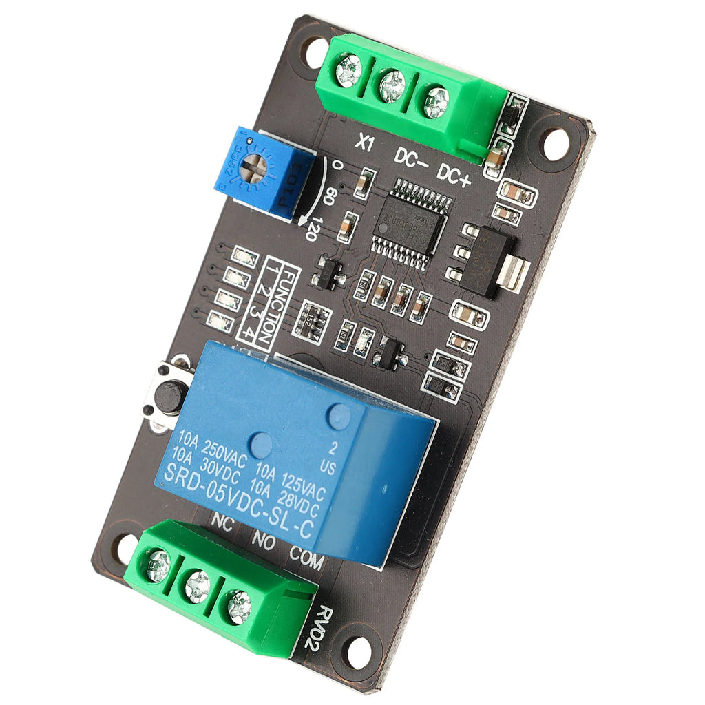 Delay Timer Relay Self locking Delay On Off Time Switch Super 555 Timer DC 5V/12V/24V