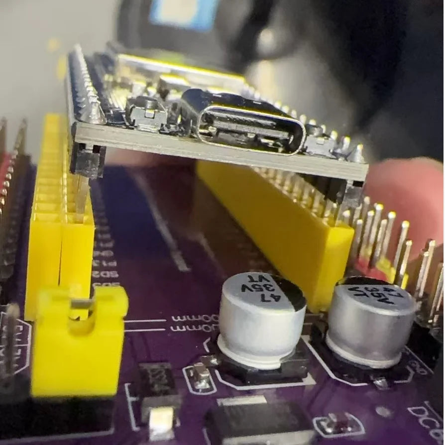 ESP32-WROOM-32U DevKitC WiFi Bluetooth IoT Development Board with 2.4G Antenna & Arduino+ Compatible for Wireless Programming