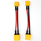 1/2/5 pcs Male XT90 To Female XT60 Battery Adapter 14awg RC Battery Charging Cable Suitable for ISDT Type Chargers