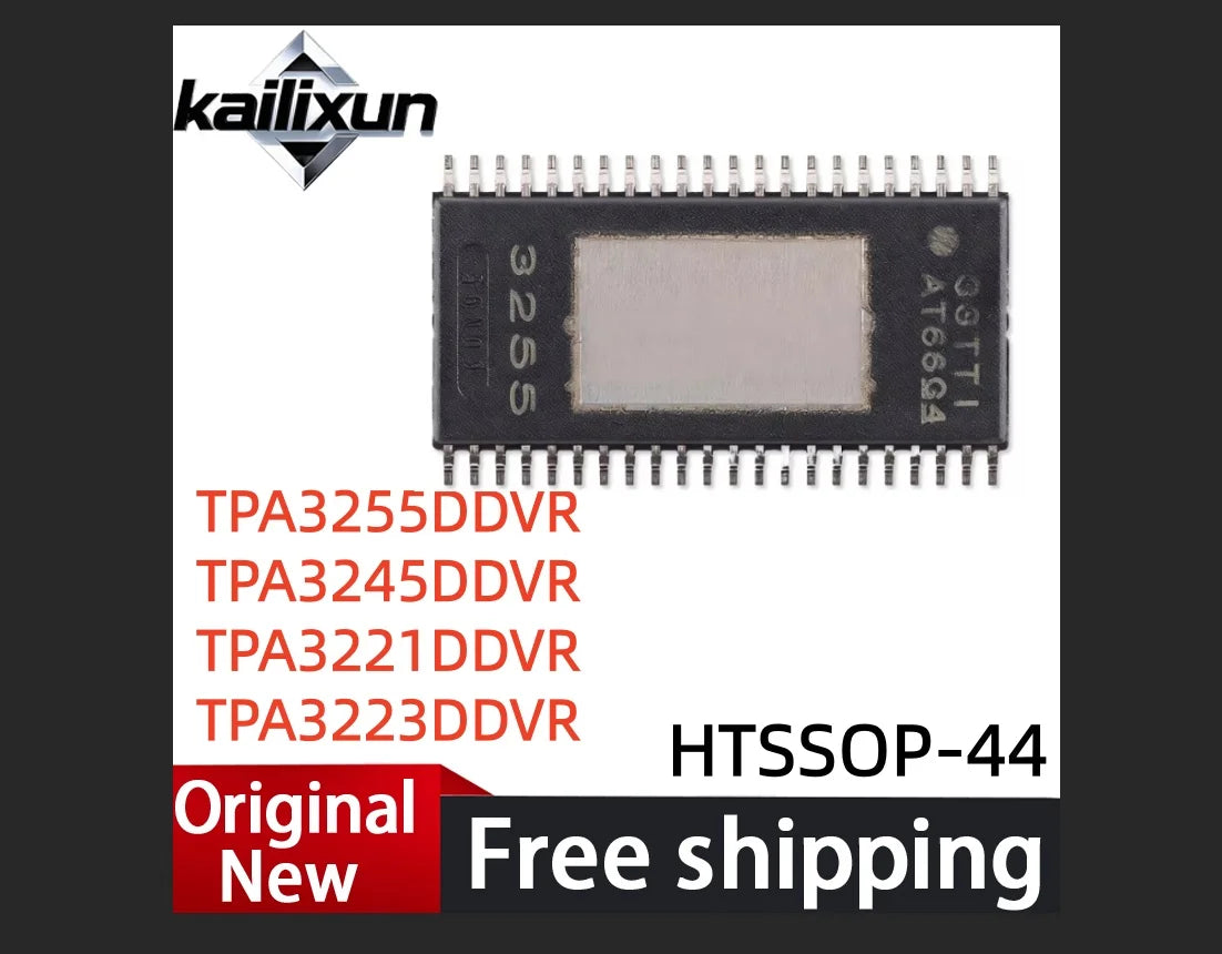 （1pcs）TPA3255DDVR TPA3255  TPA3245DDVR TPA3245  TPA3221DDVR TPA3221  TPA3223DDVR TPA3223  HTSSOP-44