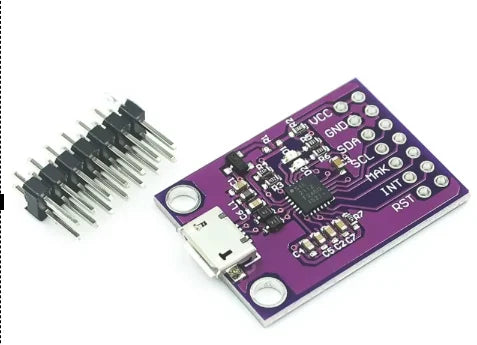 USB to I2C Communication Debugging Module Adapter Board Type‑C Micro USB CP2112
