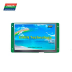 DWIN 7 Inch 800*480 HMI Intelligent TN TFT LCD Display Module UART Commercial Grade Capacitive Touch Screen DMG80480C070_03W