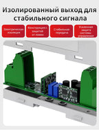 Hall Effect Open Loop Current Sensor and Transducer Ac Dc Output 4-20Ma 0-10V Rs485 Non Contact Current Transducer