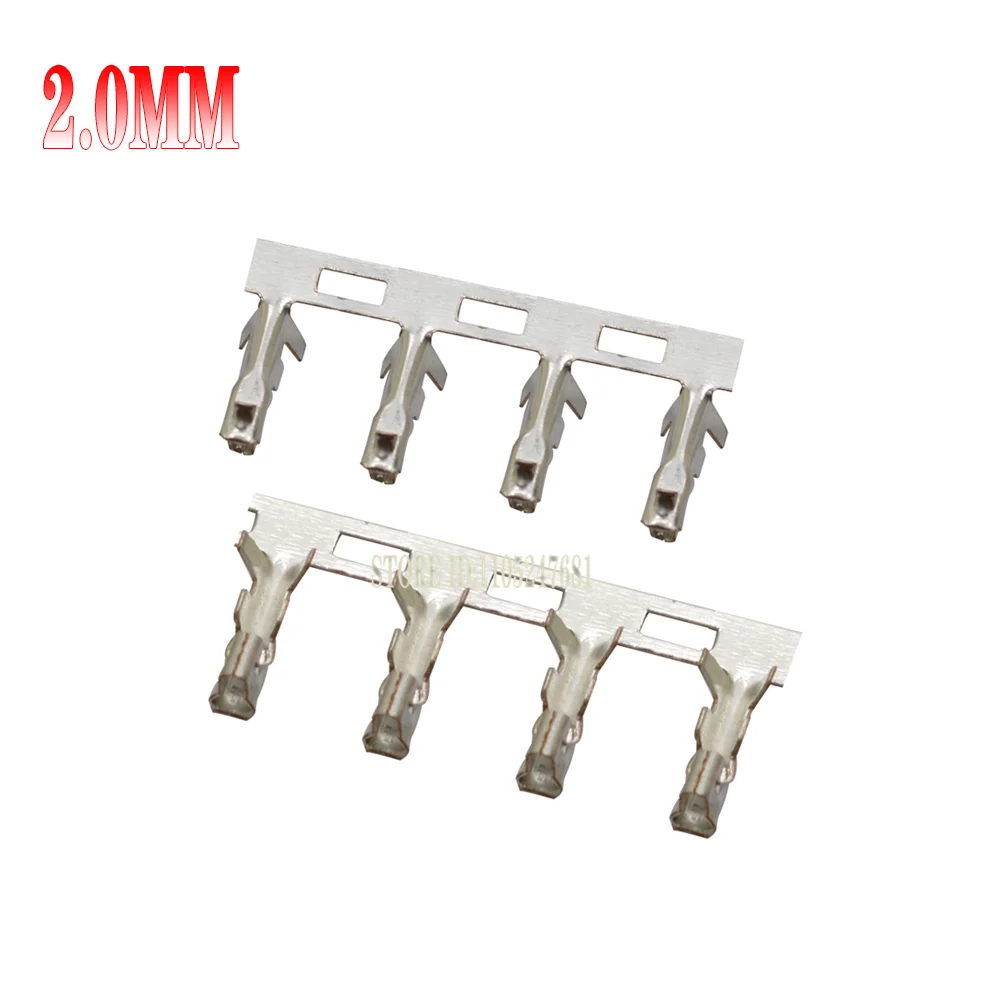 100pcs 1.0/1.25/1.5/2.0/2.54/3.0/3.96/4.2mm Jst/zh/ph/xh/vh/dupont/mx/5557 Male Female Connector Housing Terminal For Wire Crimp