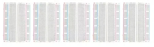 MB-102 MB102 Breadboard 400 830 Point Solderless PCB Bread Board Test Develop Dupont line DIY for arduino laboratory SYB-830
