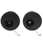 5/10pcs 5.5 X 2.1mm 5.5*2.5mm Convenient Snap Type DC Power Jack Socket Female Panel Mount Connector Port
