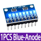 BS 3-24V 8 Bit Blue/Red Common anode/cathode LED indicator Module Breadboard kit Board for MCU ARM 3d printer for UNO MEGA2560
