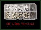 1Box SH 1.0/JST 1.25mm/ZH 1.5mm/PH 2.0mm/SM/SYP/XH 2.54mm/VH 3.96mm Pitch Male Female Housing Terminal Pin Header Wire Connector