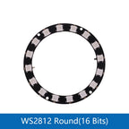 5V 1Bit 3 4Bit 7 8Bit 9 12Bit 16Bit 24Bit 32Bit 64 Bits WS2812 5050 RGB LED Ring Lamp Light + Integrated Drivers For Arduino Diy